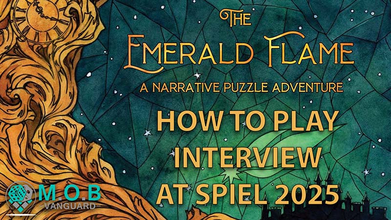The Emerald Flame is a narrative tabletop puzzle game told in three parts.