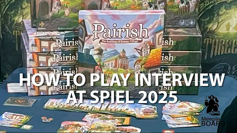Pairish: The Building of Sonnie Village is a fast cooperative board game for 2 to 8 players. You gather crops and care for pets and farm animals while building the picturesque Sonnie village.