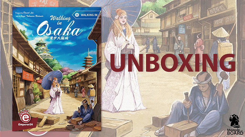 Walking in Osaka unboxing